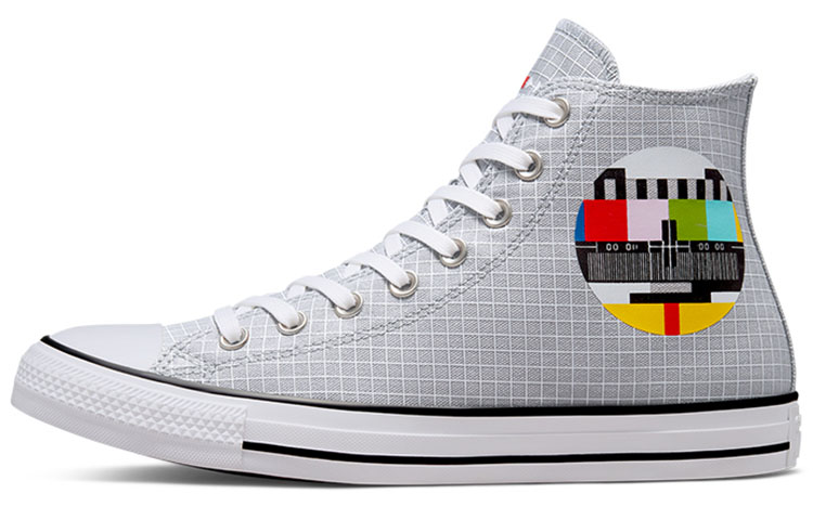 Converse Chuck Taylor All Star High 'Color Grid - Dark Smoke Grey'