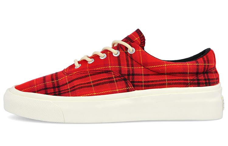 Converse Skid Grip Low 'Twisted Plaid Haute Red'
