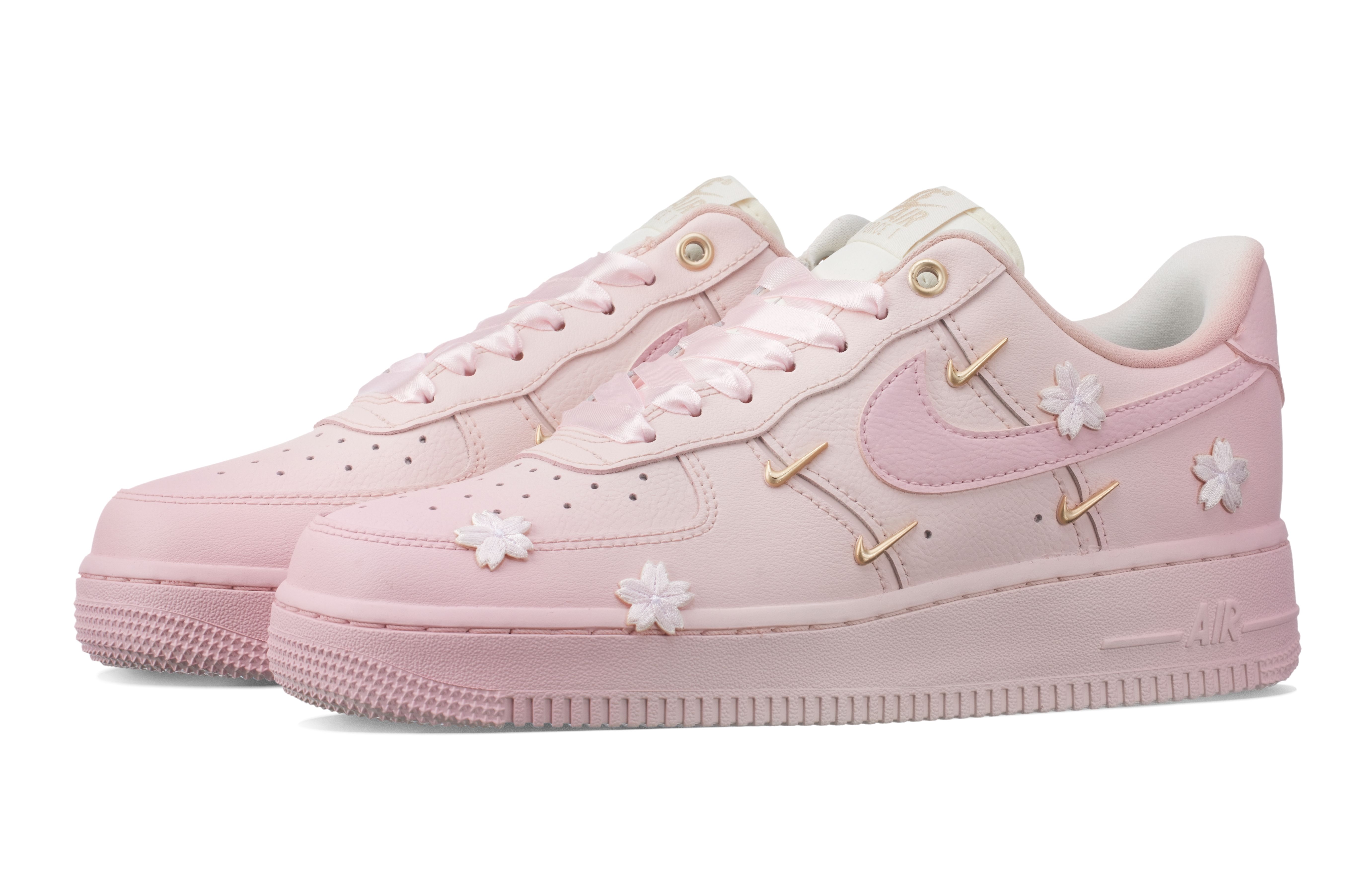 Nike Air Force 1 Cherry Blossom Love Anti-Slip Wear-Resistant Low-Top Skateboard Shoes Women's Pink купить в интернет-магазине Yoocart с быстрой доставкой по России.