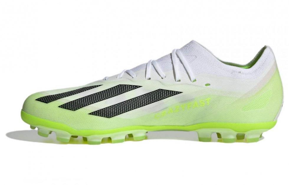 adidas X Crazyfast.1 Artificial Grass Cleats 'Cloud White Solar Green'