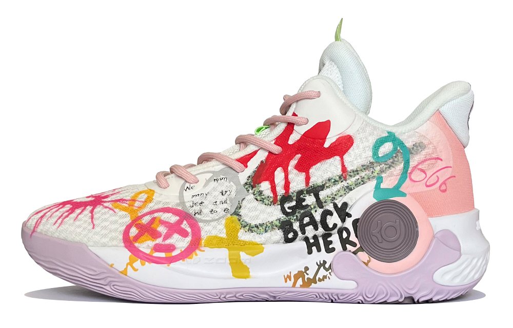 Nike Trey 5 Three-step Layup Cushioning Lightweight Mid-Top Vintage Basketball Shoes Unisex White