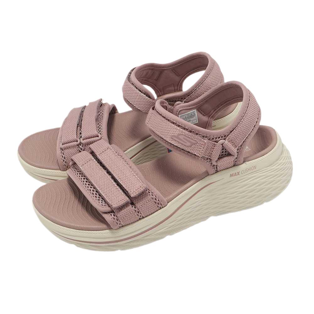 Skechers Max Cushioning Elite 2.0 One Strap Sandals Women's Pink