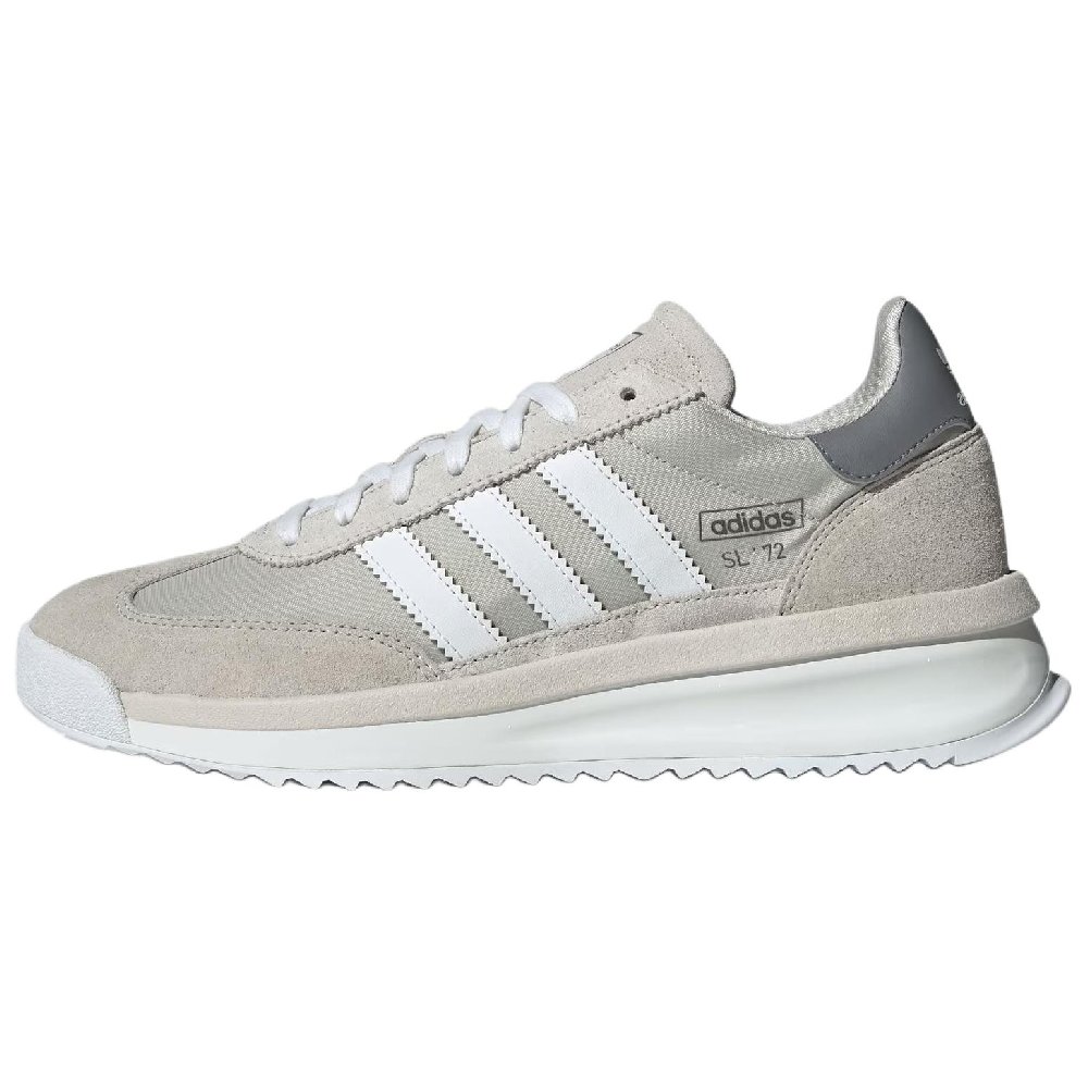 Adidas Originals SL 72 RTN Abrasion Resistant Low Top Casual Shoes Unisex Light Gray
