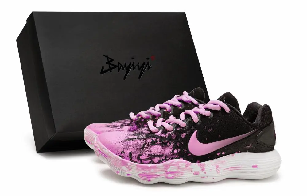 Nike Hyperdunk 2017 Basketball Shoes Men's Low top Black/Pink