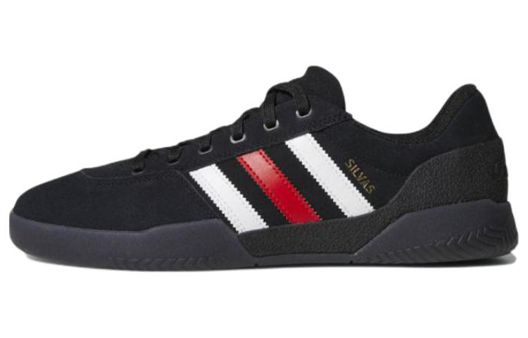 Adidas Originals City Cup Anti Slip Wear Resistant Low Top Skateboard Shoes Men's Black