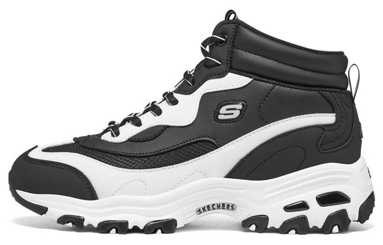 Skechers D'Lites 1.0 'Black White' Women's