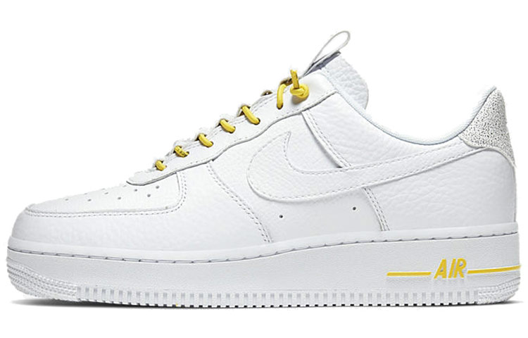 Nike Air Force 1 Low Lux White Chrome Yellow Women's