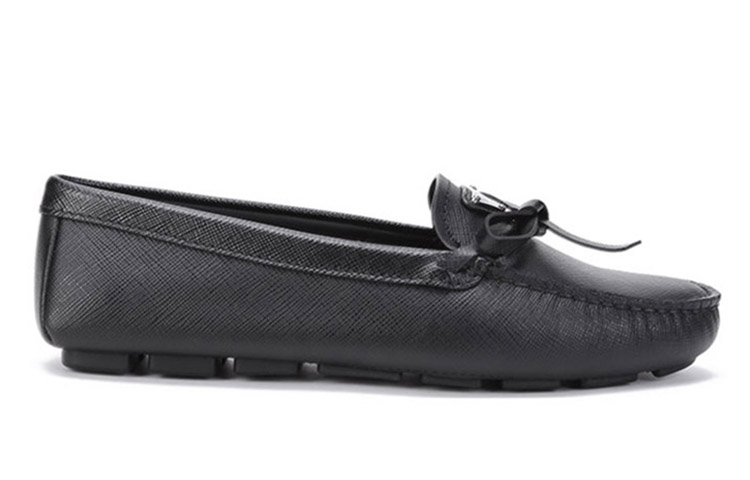 PRADA Saffiano Leather Driving Loafers 'Black' Women's купить в интернет-магазине Yoocart с быстрой доставкой по России.