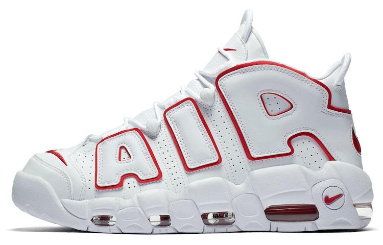 Nike Air More Uptempo 'White Varsity Red' 2021