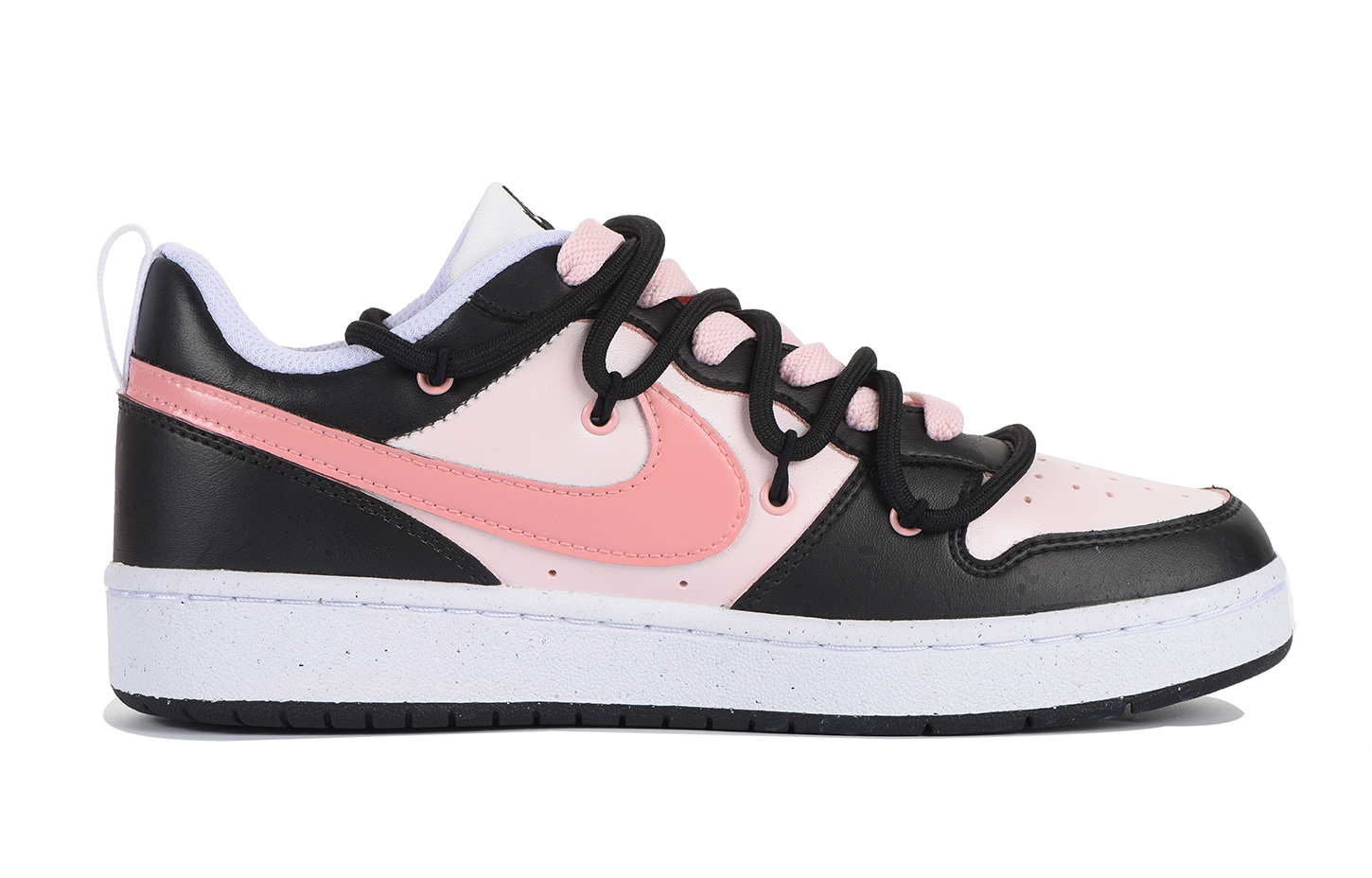 Nike Court Borough Low-Top Skateboard Shoes GS Black Pink купить в интернет-магазине Yoocart с быстрой доставкой по России.