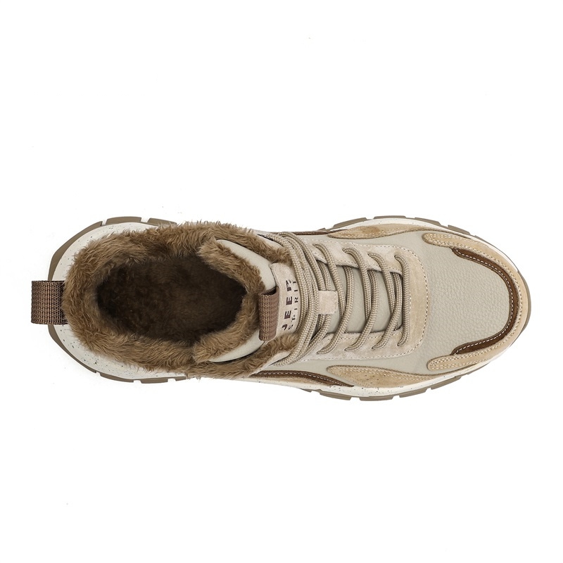 JEEP SPIRIT High Top Outdoor Shoes Men's Coconut Brown купить в интернет-магазине Yoocart с быстрой доставкой по России.