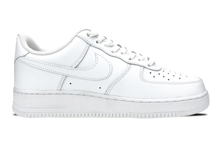 Nike Air Force 1 LE Slip-Resistant Cushioning Wear-Resistant Low-Top Skateboard Shoes GS White Blue Pink купить в интернет-магазине Yoocart с быстрой доставкой по России.