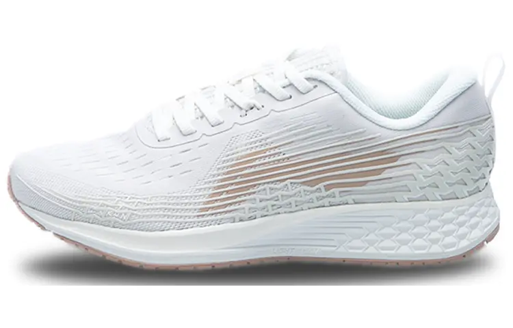LiNing Red Hare 4 Cushioning Support Coverage Low top Running Shoes Women's White