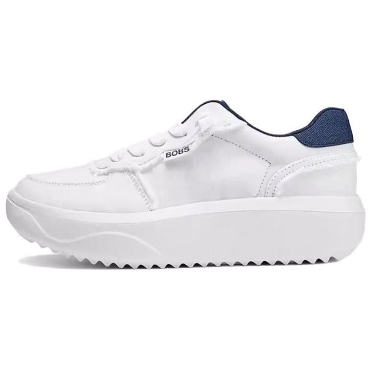 Skechers Bob's Low Top Casual Shoes Women's White