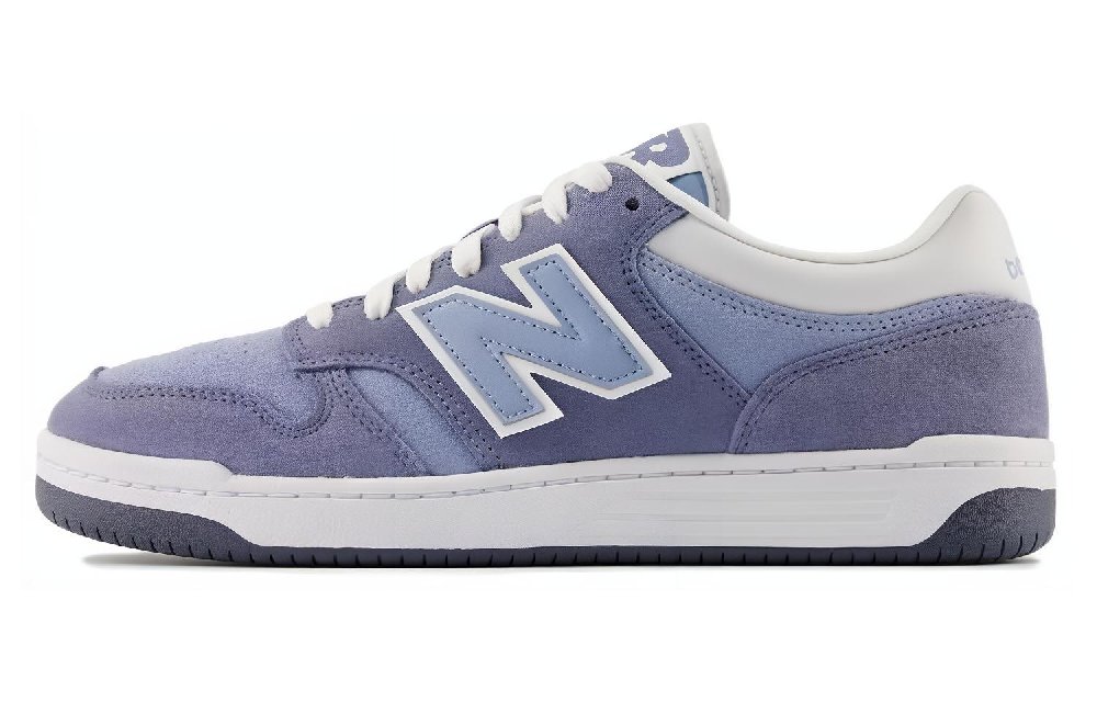 New Balance NB 480 Кроссовки для скейтбординга Низкие Сине-белые Унисекс