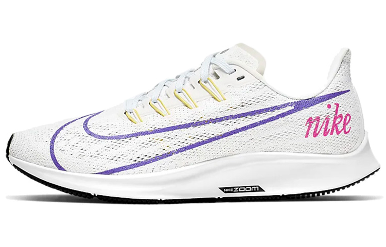 Nike Air Zoom Pegasus 36 White Psychic Purple Women's