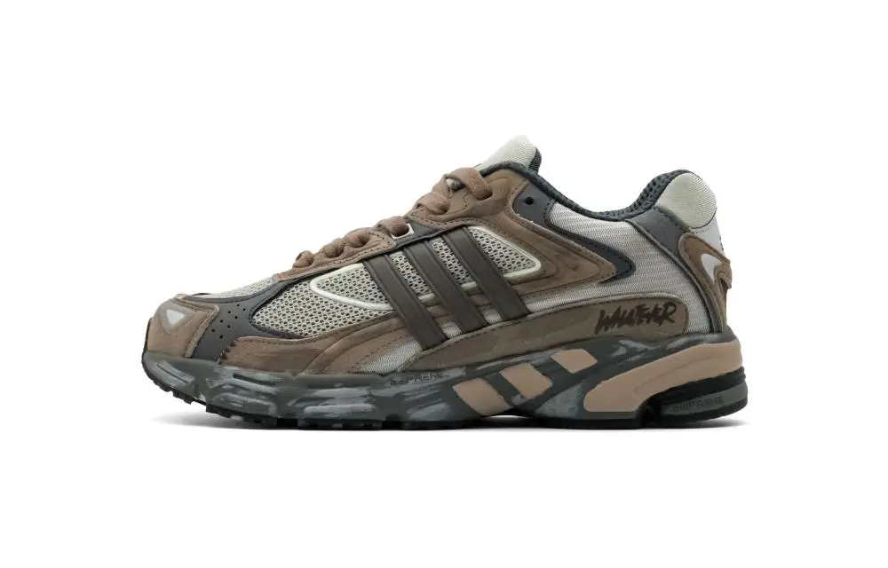 Adidas Originals Response Cl Cushioning, Abrasion Resistant, And Waterproof Low Top Running Shoes Unisex Tan Gray Brown