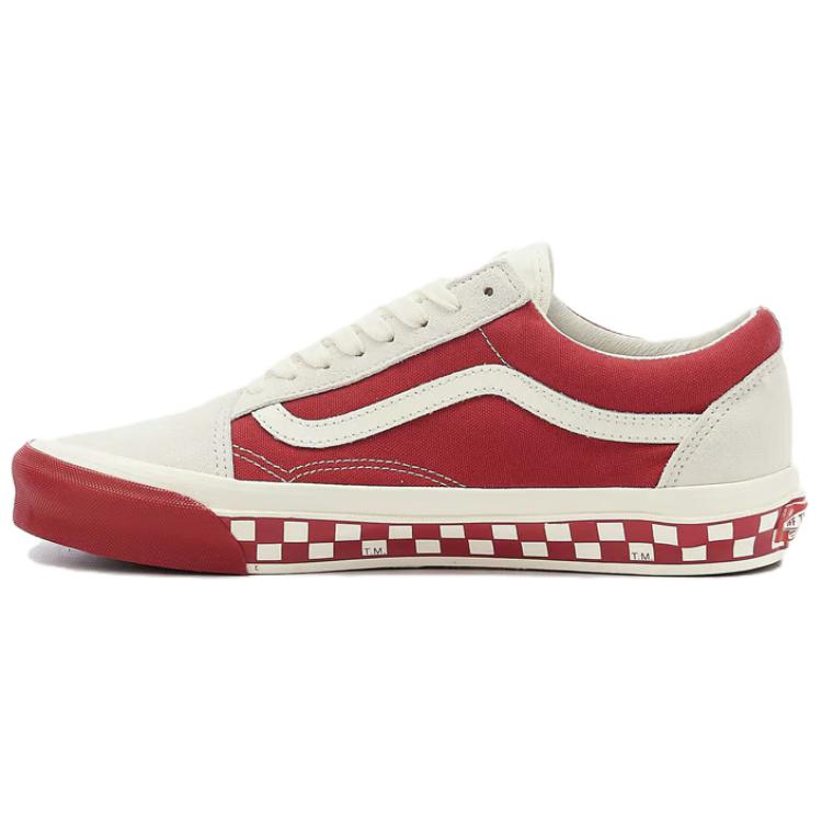 Vans Og Old Skool Lx 'Bumper Cars   Marshmallow Cardinal'