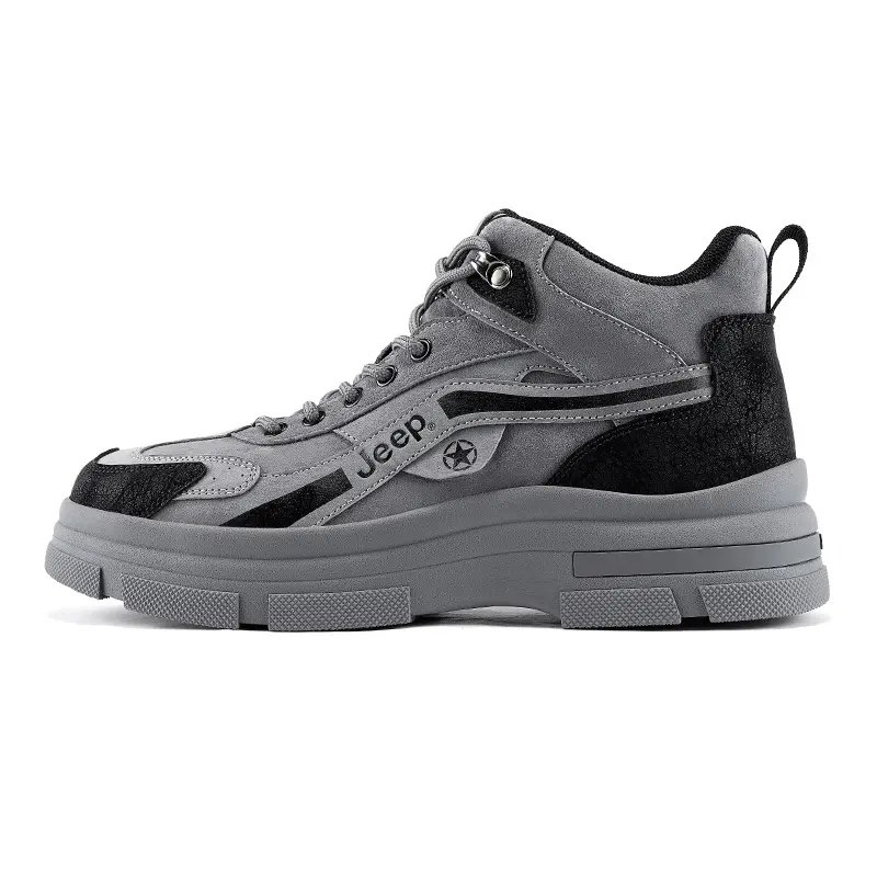 Jeep Abrasion Resistant Coverage Height Increase Mid top Outdoor Shoes Men's