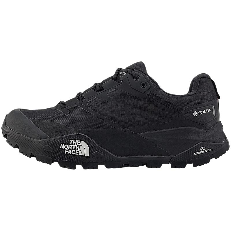 THE NORTH FACE Wear-resistant And Waterproof Low-Top Trekking Shoes Men's Cosmic Black
