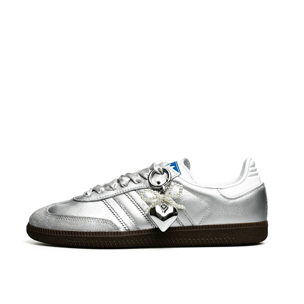 Adidas Originals SAMBA OG Skateboard Shoes Unisex Low Top White/Silver