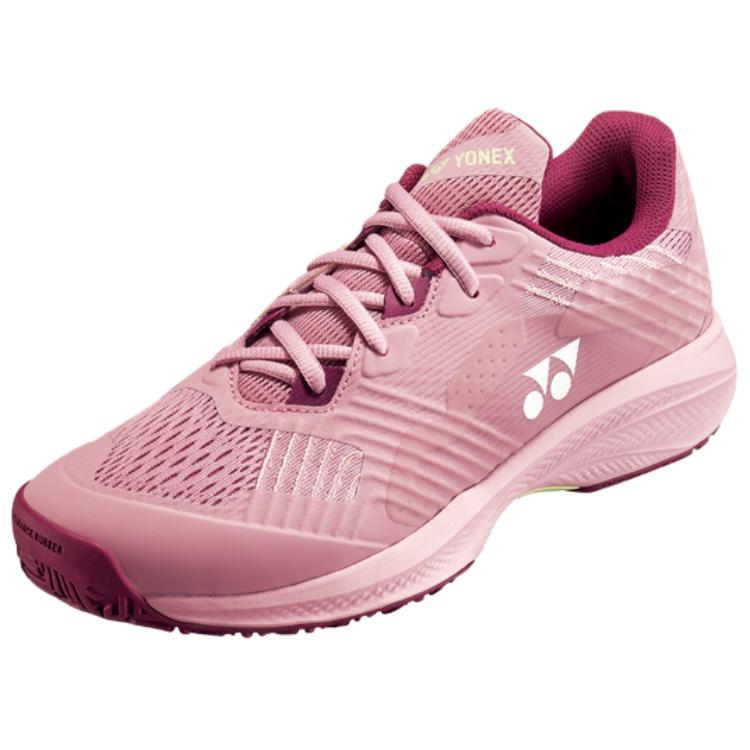 YONEX Slip Resistant, Abrasion Resistant, Breathable Low Top Tennis Shoes Women's Pink