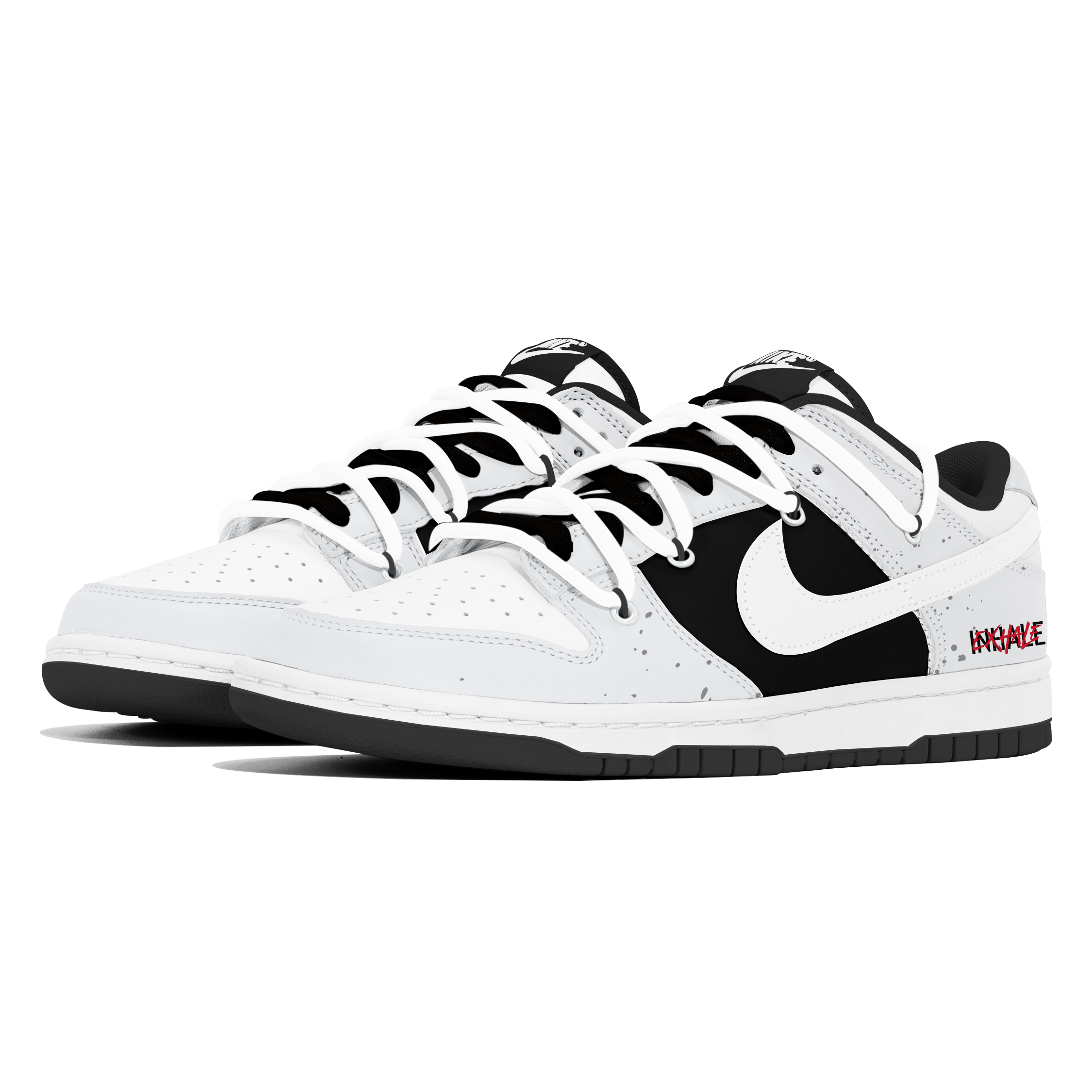 Nike Dunk Abrasion Resistant Low Top Skateboard Shoes Unisex Black Gray купить в интернет-магазине Yoocart с быстрой доставкой по России.
