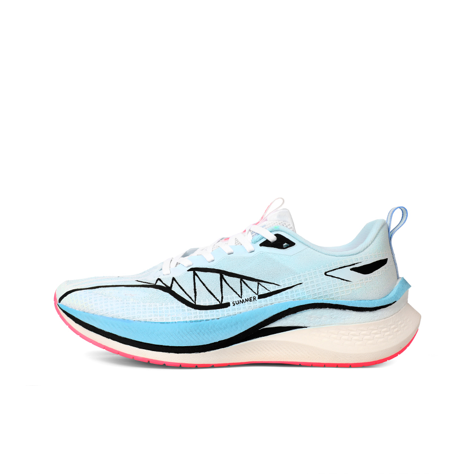 LiNing Red Hare 7 Pro Cushioned Slip-Resistant Low-Top Casual Training Running Shoes Men's Blue