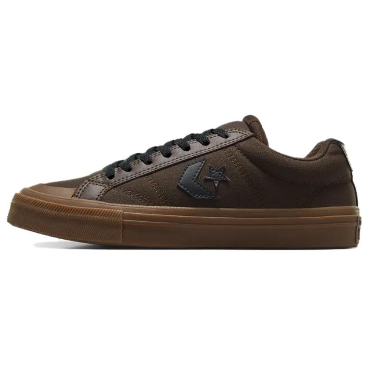 Converse Sport Casual Anti Slip Wear Resistant Low Top Skateboard Shoes Unisex Dark Brown