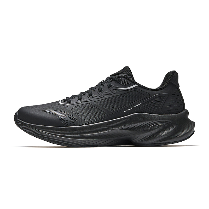 Anta Stinger 6 Cushioning, Wear Resistant Low top Casual Running Shoes Men's Black