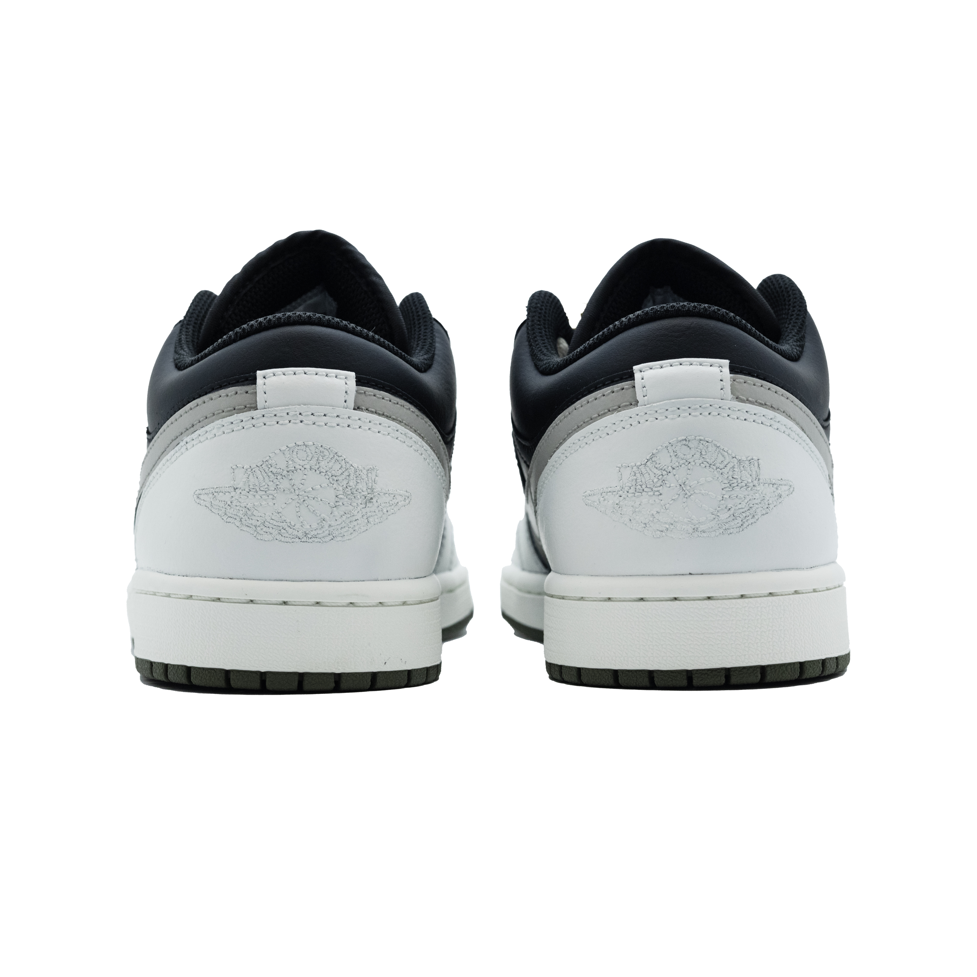 JORDAN Air Jordan 1 Vintage Basketball Shoes Unisex Low top Black/White/Gray купить в интернет-магазине Yoocart с быстрой доставкой по России.