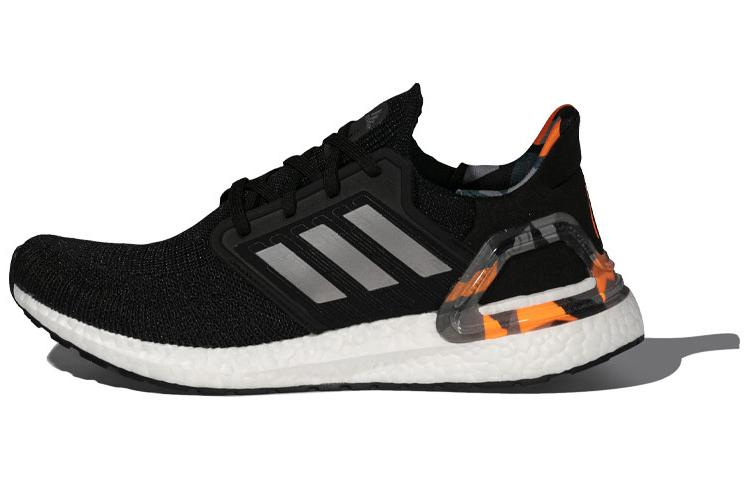 Adidas UltraBoost 20 'Black Signal Orange Camo'