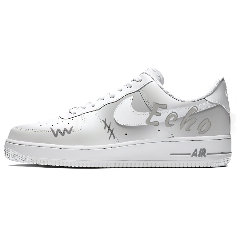 Nike Air Force 1 Resound Coverage Cushioning Abrasion Resistant Low Top Skateboard Shoes Unisex Brown Gray купить в интернет-магазине Yoocart с быстрой доставкой по России.