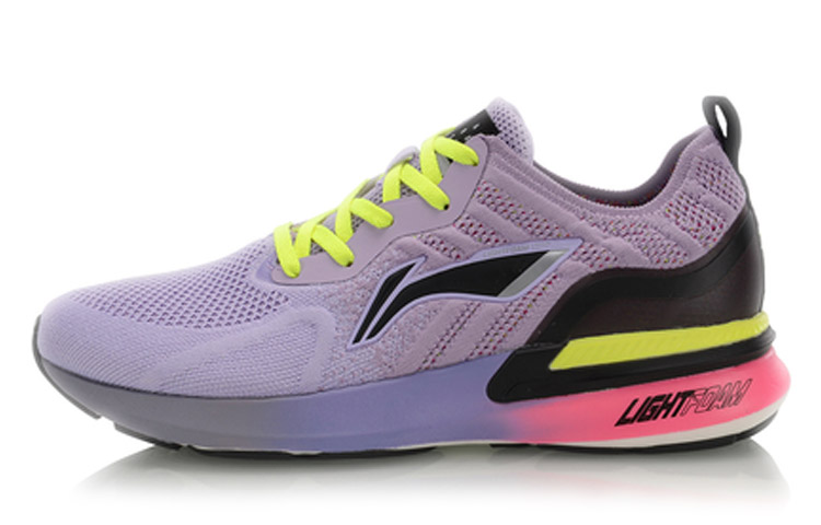 LiNing Arashi Cushioning Low-Top Running Shoes Women's Soft Purple
