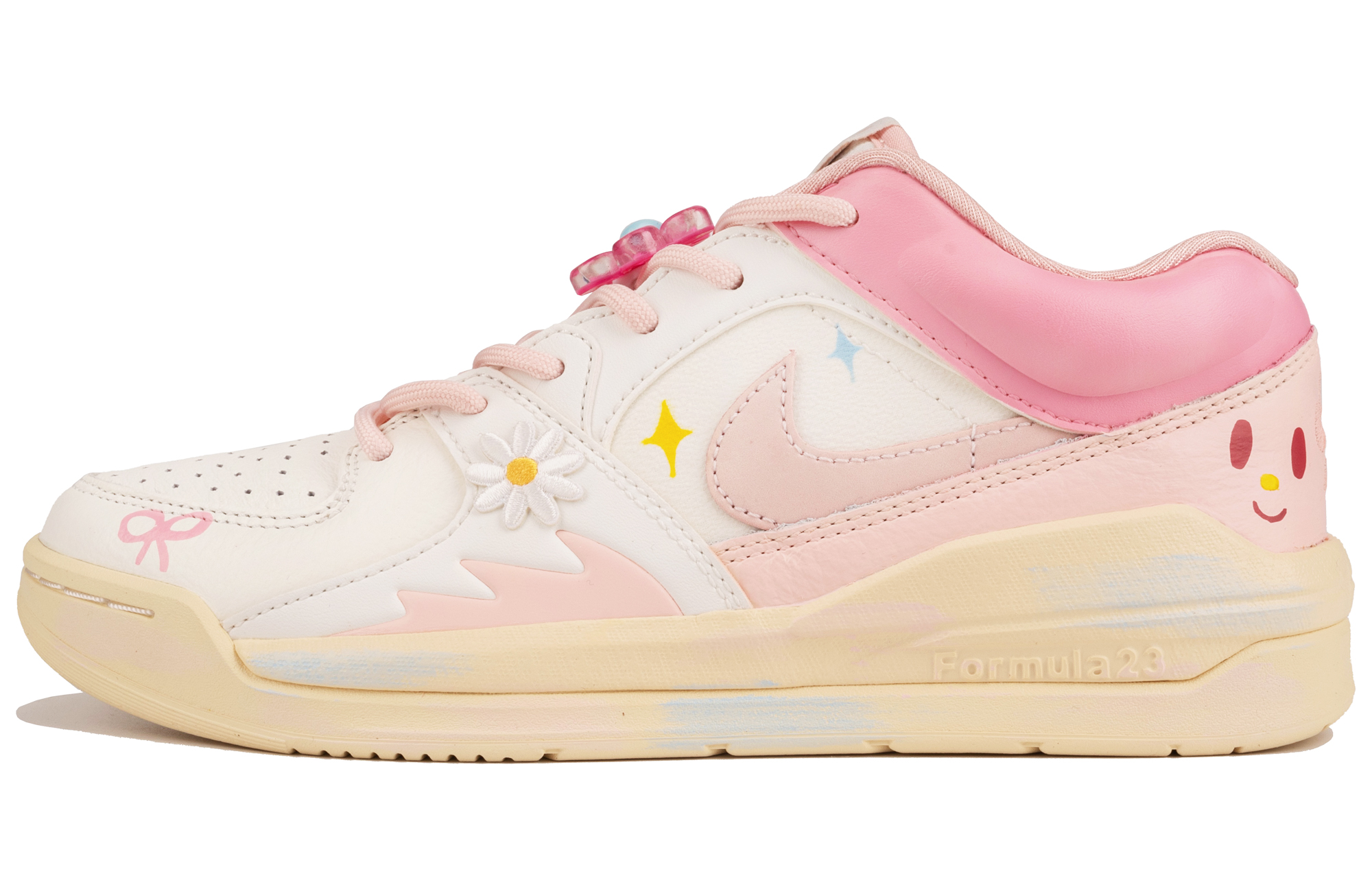 Jordan Stadium 90 Low Top Casual Shoes Women's Pink White