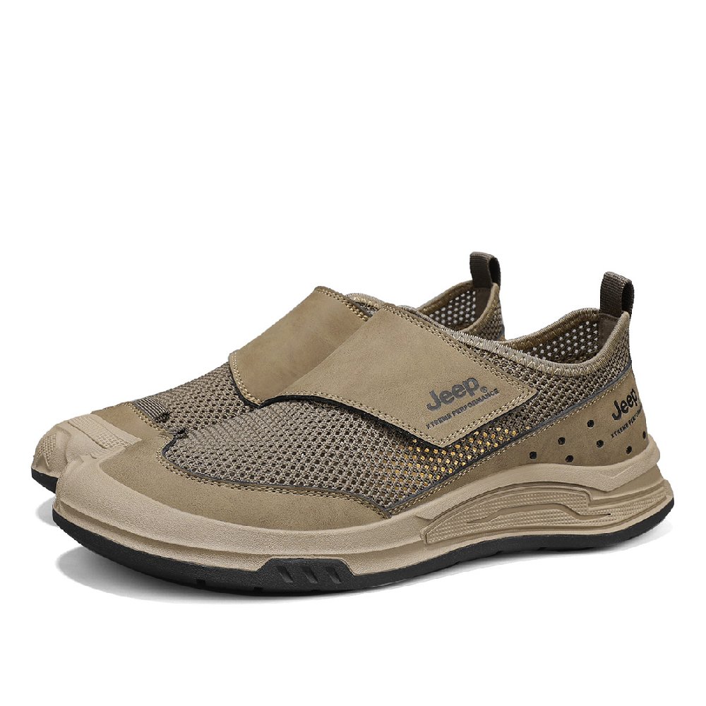 Jeep Sports Outdoor Shoes Men's Khaki