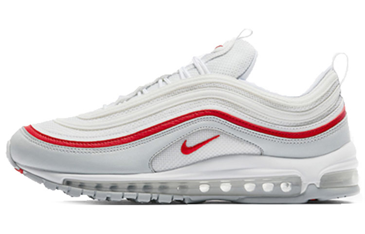 Nike Air Max 97 White Pure Platinum University Red
