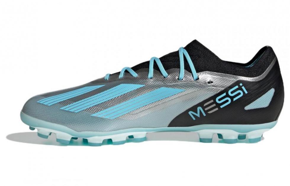 adidas X Crazyfast Messi.1 2G/3G AG 'Silver Blue Core Black'