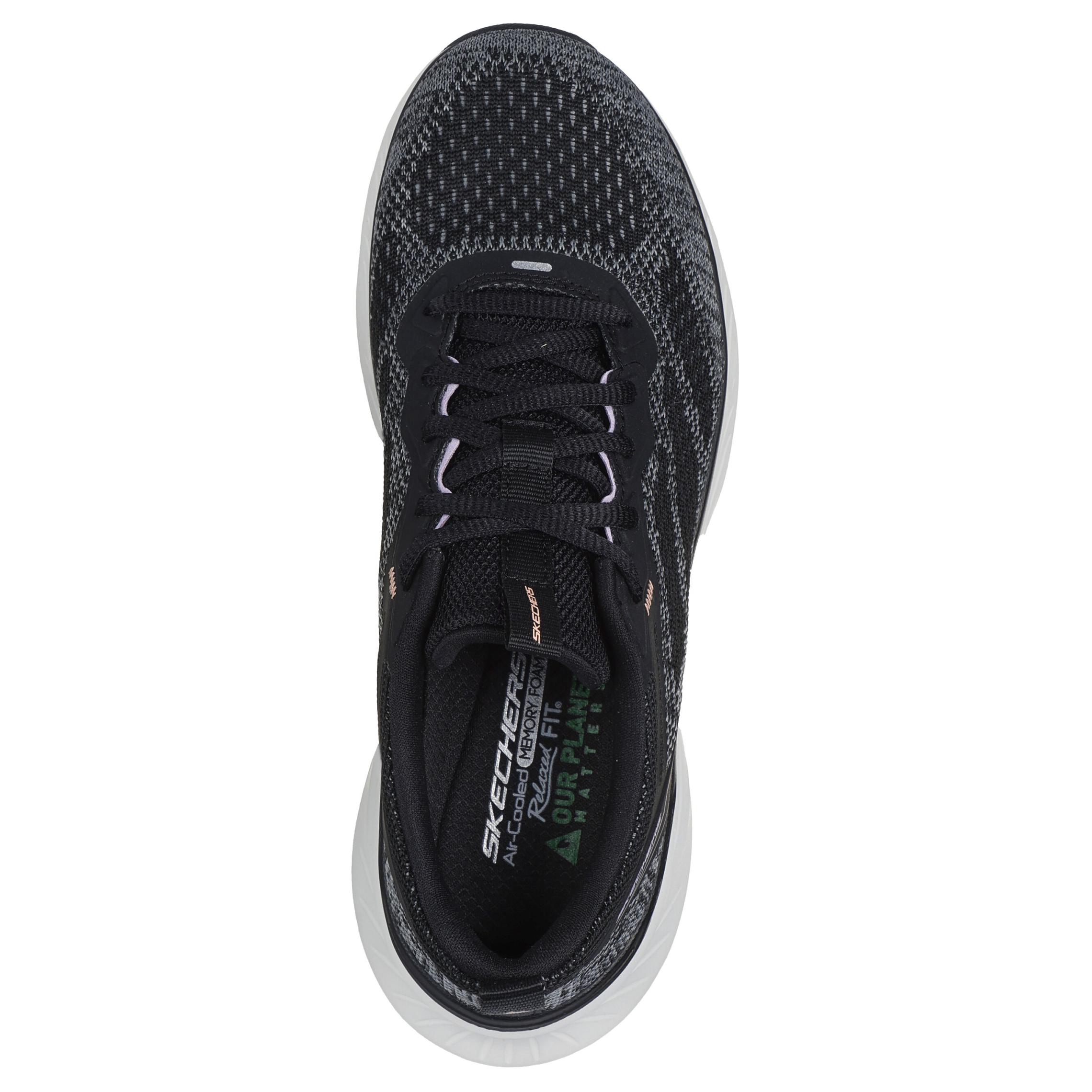 Skechers Relaxed Fit Low Top Casual Shoes Women's Black купить в интернет-магазине Yoocart с быстрой доставкой по России.
