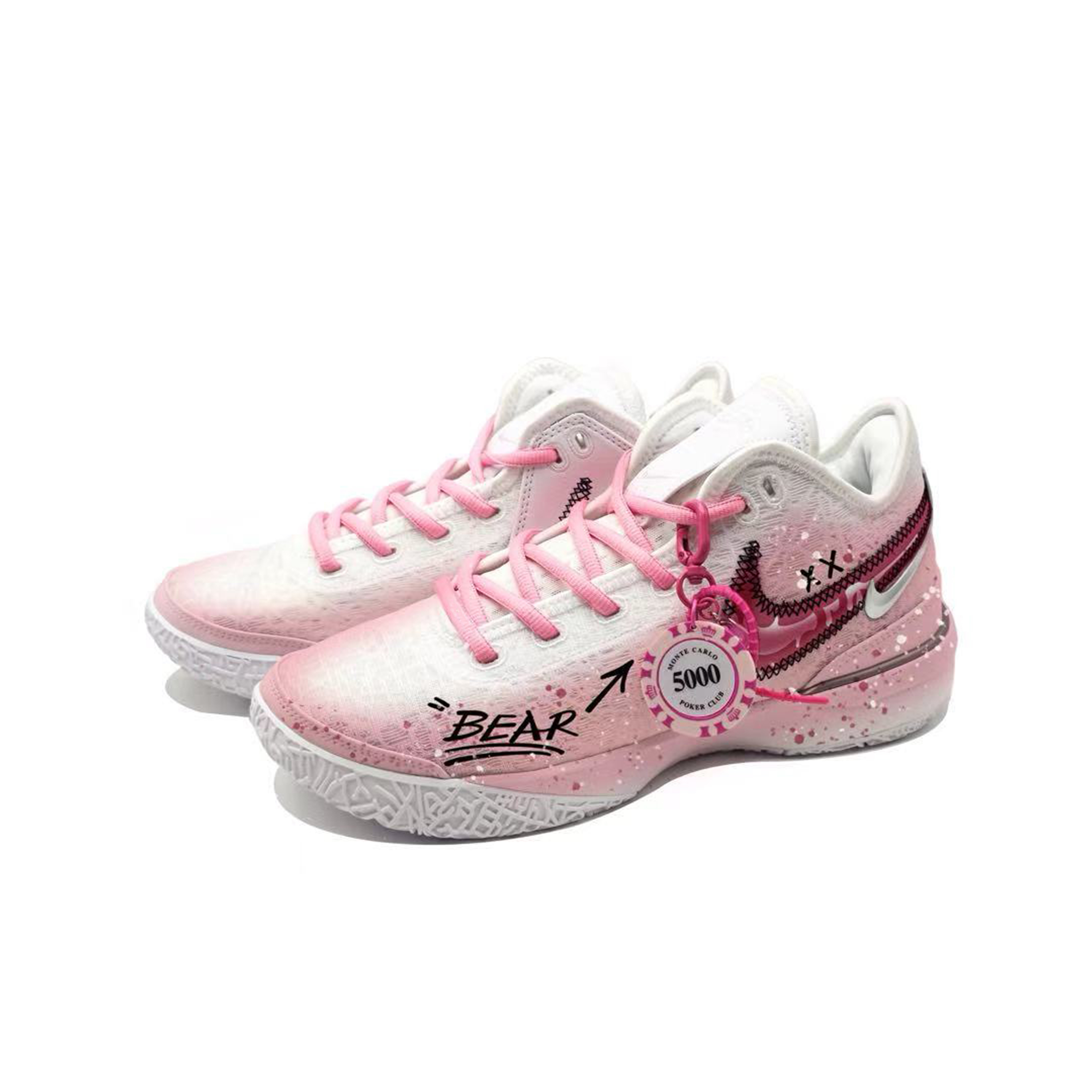 Nike LeBron NXXT Gen Zoom LeBron NXXT Gen Anti Slip Wear Resistant Low Top Basketball Shoes Men's Pink купить в интернет-магазине Yoocart с быстрой доставкой по России.