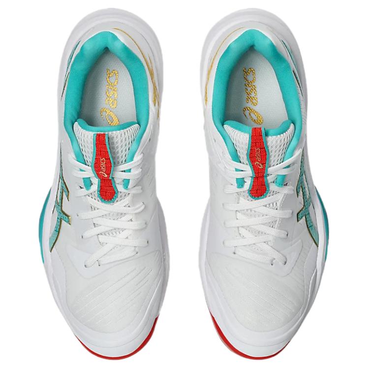 Asics Sky Elite FF 3 Abrasion Resistant Support Low Top Training Shoes Women's White Blue купить в интернет-магазине Yoocart с быстрой доставкой по России.