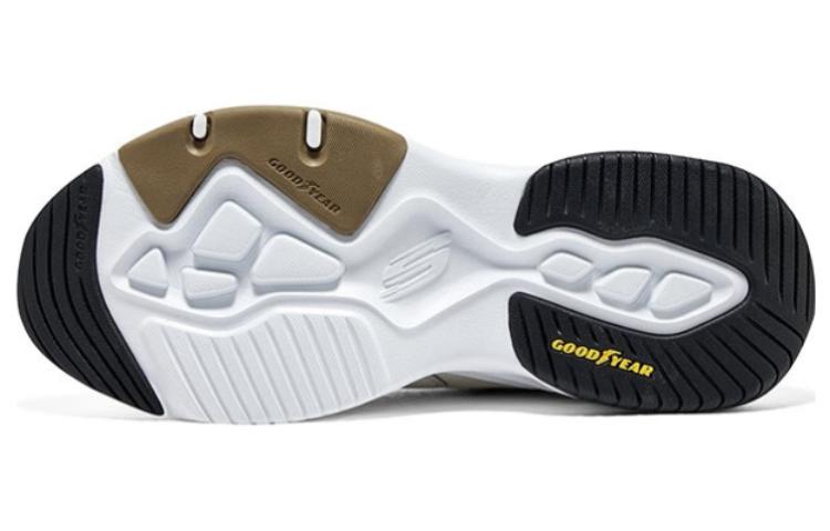 Skechers D'LITES 4.0 'White Brown Blue'