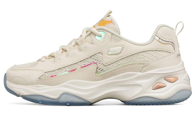 Skechers D'Lites 4.0 Low Running Shoes Gs White Women's