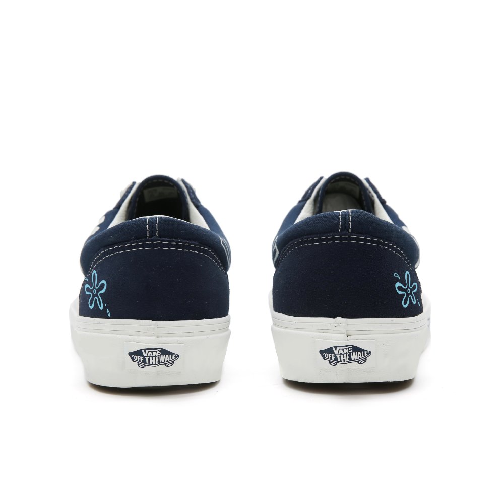 Vans Style 36 Lightweight And Breathable Low Top Skateboard Shoes Unisex Blue