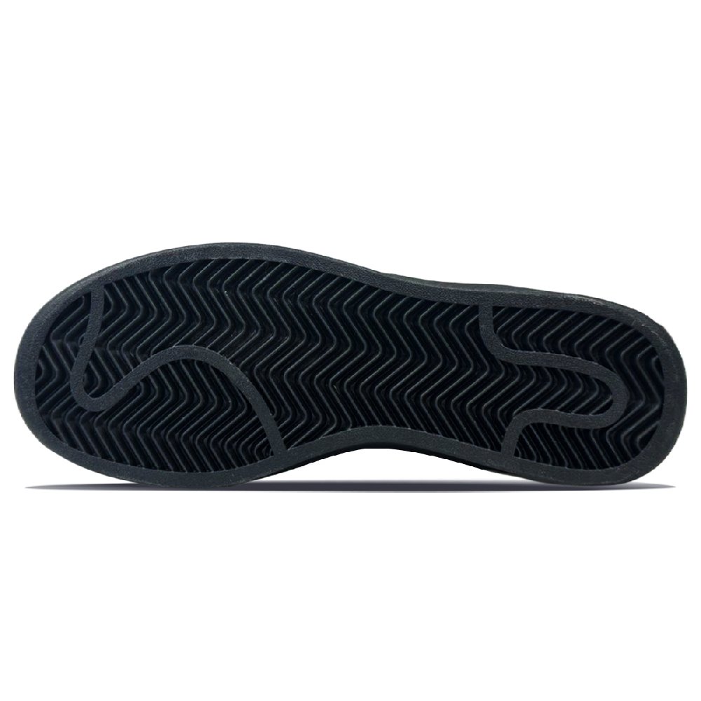 Adidas Originals SUPERSTAR XLG Wear-Resistant Low-Top Skateboard Shoes Unisex Black Purple
