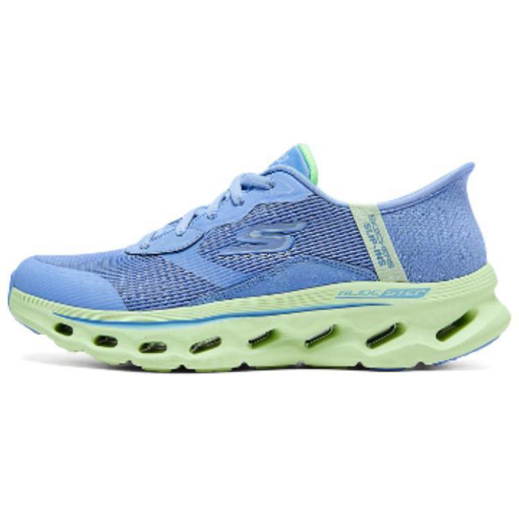 Skechers WOMEN'S GO WALK Anti-Slip Wear-Resistant Low-Top Casual Shoes Women's Blue