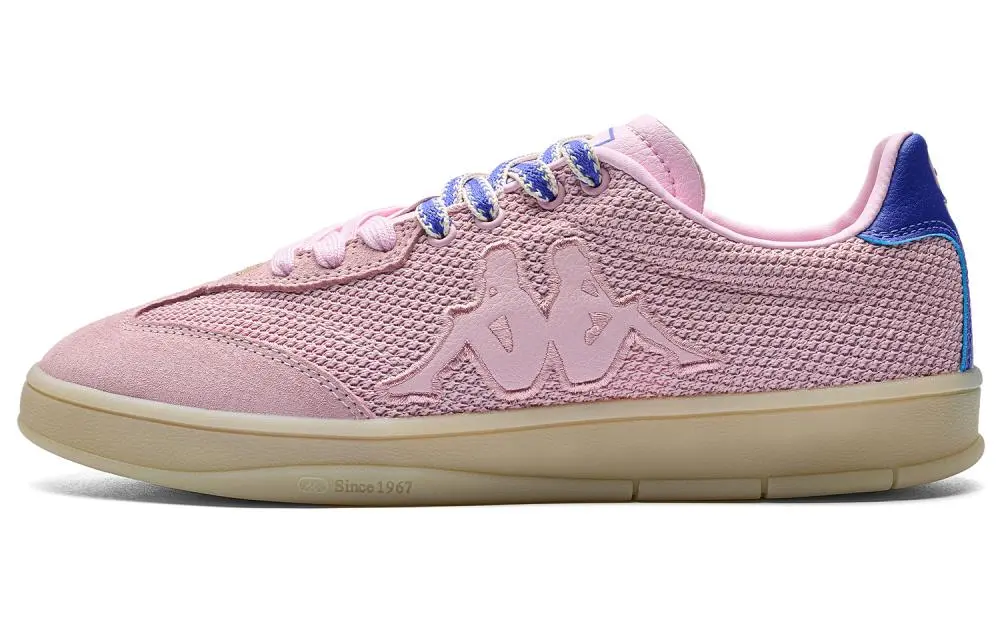 Kappa Tifo Back to Back Anti Slip Wear Resistant Low Top Skateboard Shoes Women's Lotus Pink