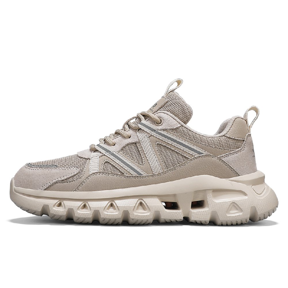 Jeep Slip Resistant Breathable Low Top Outdoor Shoes Men's Apricot
