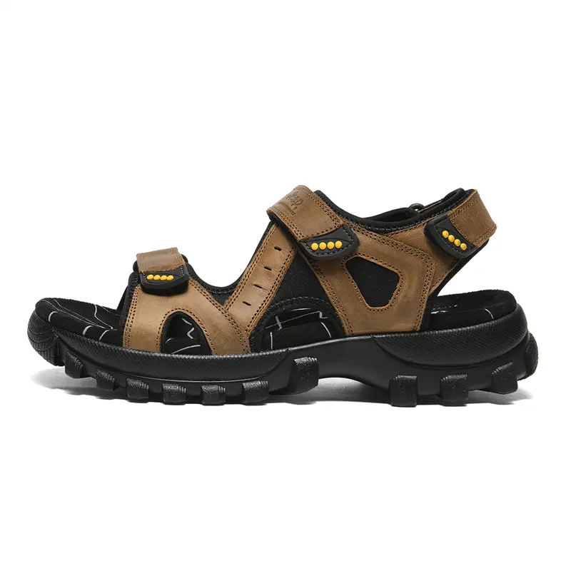 Jeep Beach Sandals Unisex Black