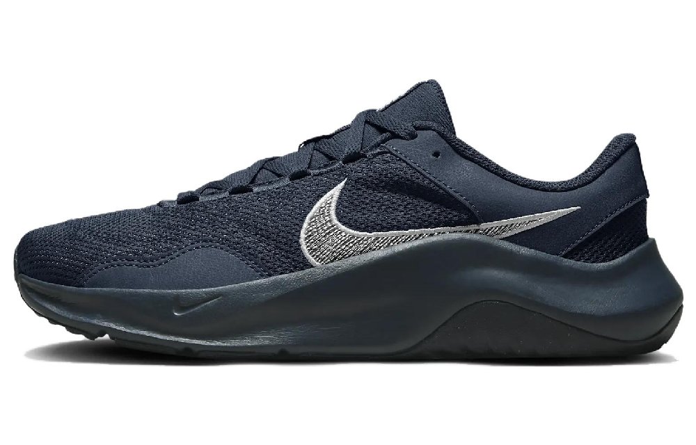 NIKE Legend Essential 3 Беговые кроссовки Низкие Черные Мужские